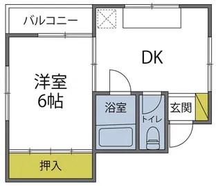 アバンテ黄金(アバンテコガネ)【2階】の間取り
