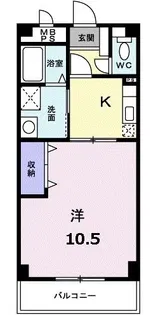 アクアヴィラ【1階】の間取り