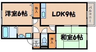 アビタシオン【1階】の間取り