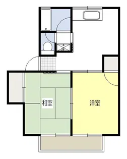 松葉ファミール【2階】の間取り