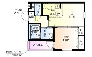 フジパレス高石千代田II番館【2階】の間取り