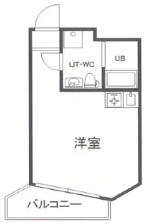 ラピス原宿I【2階】の間取り
