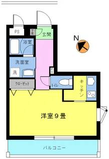 エミネンスコトブキ【3階】の間取り