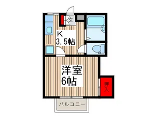 PLAZA289【2階】の間取り