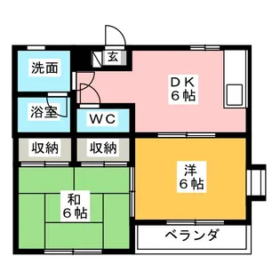 ドミール30【2階】の間取り