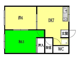 長崎県長崎市星取2【アパート】の間取り