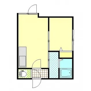 アークタウン西岡D【2階】の間取り