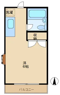 グリーン・ベル【2階】の間取り