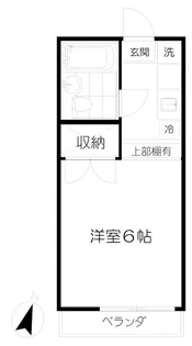 ミワハイムコスモ A【1階】の間取り
