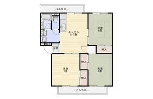 MAISONアゼリア【3階】の間取り