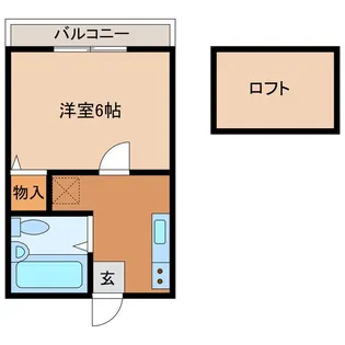 シーパレス神保原A【2階】の間取り