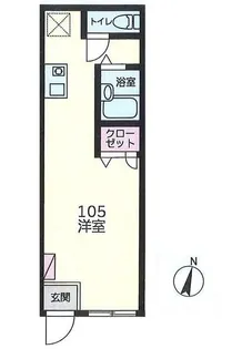 菅野マンション【1階】の間取り