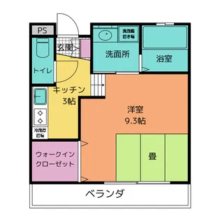 ブリッジゲート N【1階】の間取り