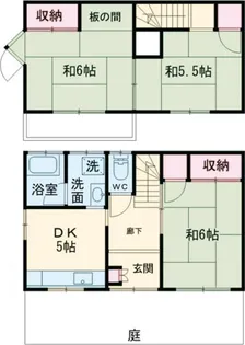 田口テラスの間取り