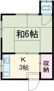 桐ヶ谷荘【2階】の間取り