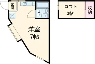 ホワイトハウス日野【2階】の間取り