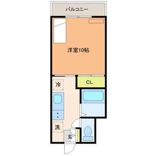 PLAZA磯部【2階】の間取り