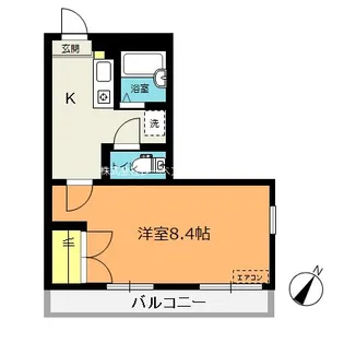 レジデンス宮前【2階】の間取り