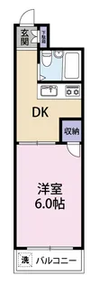 サンハイム幸島【1階】の間取り
