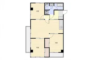 リゾンデ【2階】の間取り