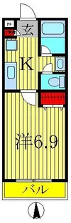 セナリオコート柏V【1階】の間取り
