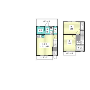 愛知県名古屋市名東区平和が丘4【一戸建】の間取り