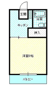 エステート萩野町【2階】の間取り