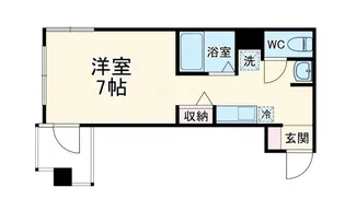 ベオラプレイス【4階】の間取り