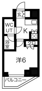 スパシエ アコルデ 横浜【11階】の間取り