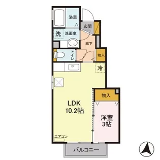 アーバンライフ・コート 2【2階】の間取り