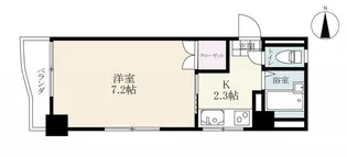 マンションタツタI【2階】の間取り