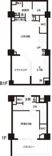 東京都港区高輪1【マンション】の間取り