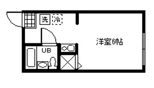 東京都府中市紅葉丘1【アパート】の間取り