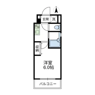 コンビビアリテサンク【1階】の間取り