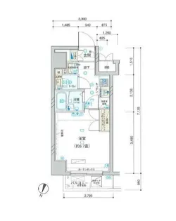 東京都墨田区錦糸2【マンション】の間取り