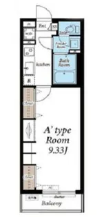 CALM一本杉【2階】の間取り