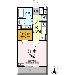 神奈川県横浜市保土ヶ谷区川島町【アパート】の間取り