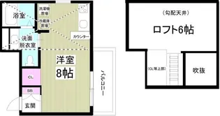 moku【4階】の間取り