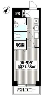 東京都世田谷区弦巻3【マンション】の間取り