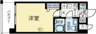1Kの間取り画像