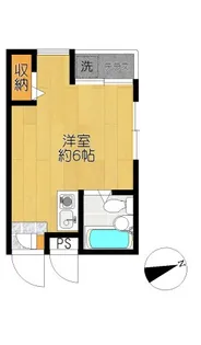 コスモアルタード【1階】の間取り
