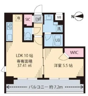 Mia Casa 1【3階】の間取り