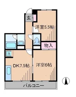 エザンス【2階】の間取り