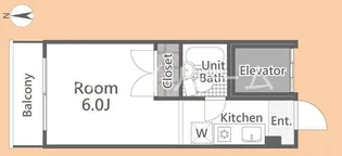 神奈川県川崎市中原区丸子通2【マンション】の間取り