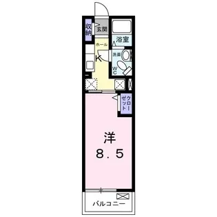 ソレイユ【3階】の間取り