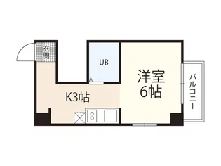 Sビル本川【4階】の間取り