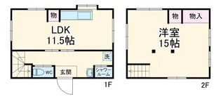 神奈川県横須賀市森崎4【一戸建】の間取り