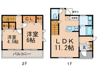 東京都練馬区春日町6【一戸建】の間取り