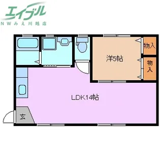 西村ビル【2階】の間取り