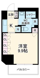 TRACK向ヶ丘遊園【5階】の間取り